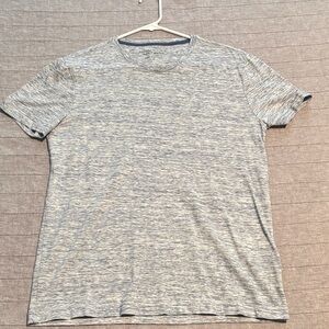 Banana Republic Men's Heather Mavy Blue Short Sleeve Tee